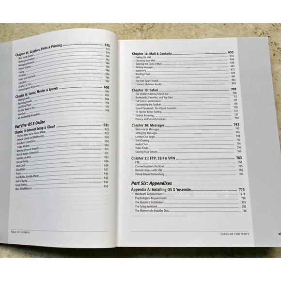 OS X Yosemite The Missing Manual David Pogue OS X 10.10 Software Guide OReilly - Picture 6 of 11